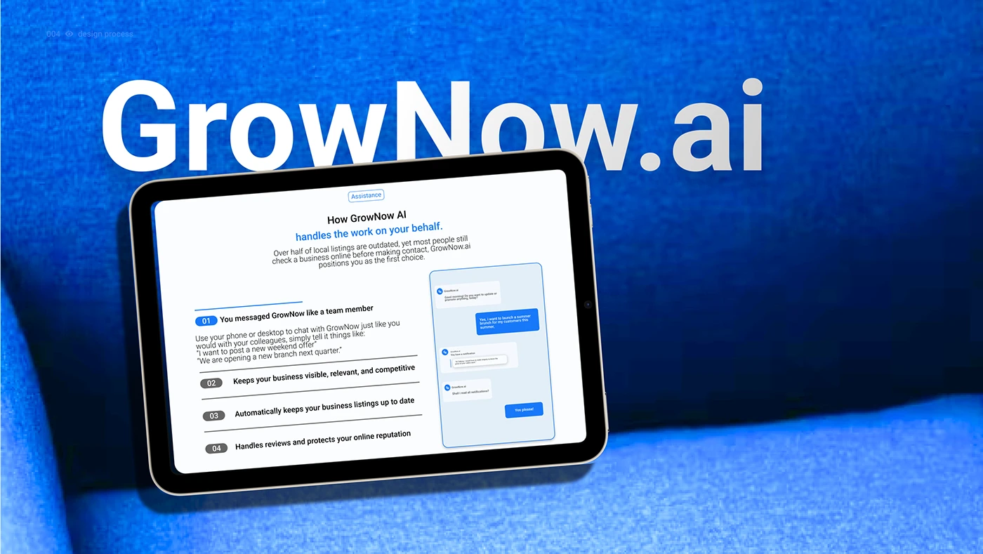 GrowNow.AI case study cover